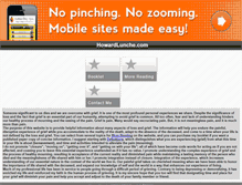 Tablet Screenshot of howardlunche.com